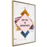 Poster Time for Adventure! 40x60