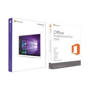 MICROSOFT Windows 10 Professional + Office 2016 Professional Plus KOMBO