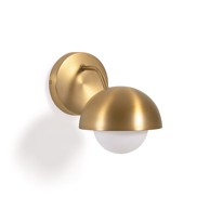 KAVE HOME Zidna lampa zlatne boje ø 15 cm Lonela
