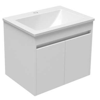 AQUAART Kupaonski ormarić, donji, bijeli sjaj Iva 50