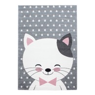 AYYILDIZ CARPETS Ružičasti/sivi dječji tepih 80x150 cm Kids 