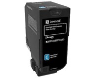 LEXMARK Toner za printer 74C2HCE, cyan 