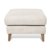 SCANDIC Bijeli tabure od samta Paris