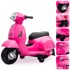 Skuter Vespa na akumulator, fuksija