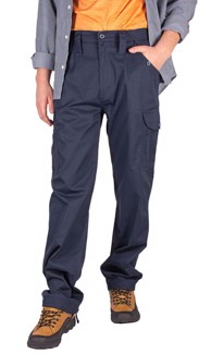 FIRI Cargo hlače s džepovima 30, tamnoplave