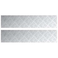 Aluminijske dijamantne ploče 2 komada 90x20 cm