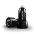 AXAGON Auto punjač PWC-QC5, 1x USB-A QC 3.0 + 1x USB-A SmartCharge, 31.5 W, CL utikač - crni