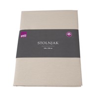 STIL Stolnjak UNILINE bež 135x135 cm