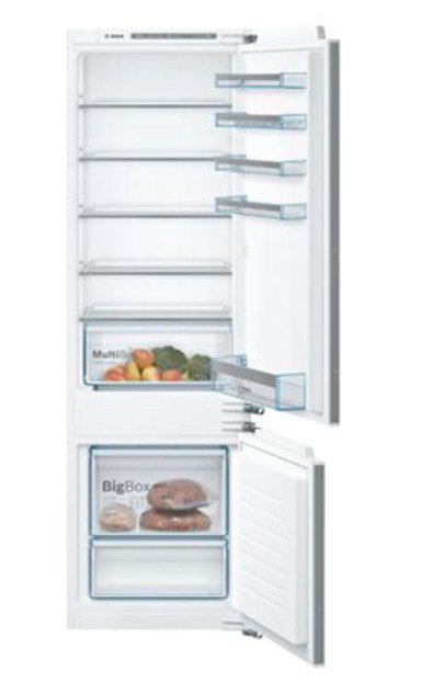BOSCH Ugradbeni hladnjak KIV87VFE0, kombinirani, 177 cm, 200/70 l, bijeli
