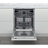 WHIRLPOOL Ugradbena perilica posuđa WIC 3C34 PFE S