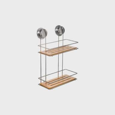 FIVE Dvostruka viseća košarica venterra, bambus/metal