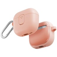 UNIQ Clyde Lock Case etui za AirPods 4, roza