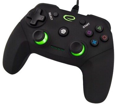 ESPERANZA Gaming kontroler EGG110K PC,Playstation 3 Analogue / Digital USB 2.0 crni
