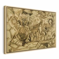 Slika Frida Kahlo – Karma, 60x40 cm, u prirodnom drvenom okviru