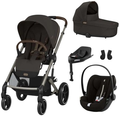 CYBEX Dječja kolica Balios S Lux set M – čokoladno smeđa