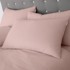 CATHERINE LANSFIELD Posteljina Brushed flanelska za bračni/produženi krevet 230x220 cm ružičasta