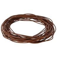 Kožni konop, svijetlosmeđi, Ø1.5 mm x 10 m