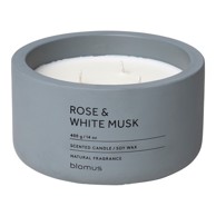 BLOMUS Mirisna svijeća od sojinog voska 25 h, Rose and White Musk
