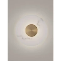 MARZIO 30 Zidna LED svjetiljka NL9019748, 8W, IP20, 3000K, zlatna