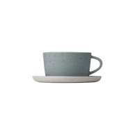 BLOMUS Sive/bež keramičke šalice u setu 2 kom 150 ml Kaffee