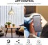 LIFESMART Pametni WiFi prekidač s utičnicom 2-kanalni, bijeli