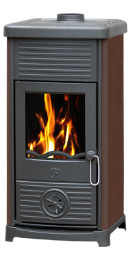 PLAMEN Peć Maestral N smeđa