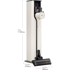 LG Štapni usisavač CordZero All-in-One Tower A9T-PRIME1C, 260 W, 1,05 l, bež-crni
