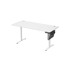 Električni radni stol podesiv po visini 60 x 120 x (72-120) cm, bijela