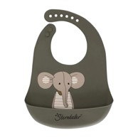 STERNTALER Silikonski slonić Eddy s podlogom za skupljanje tekućine