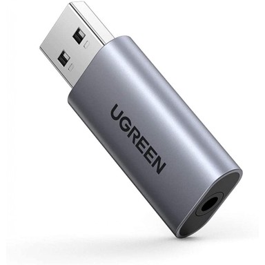 UGREEN Vanjska zvučna kartica, 3.5 mm audio, USB