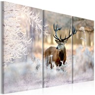 Slika Deer in the Cold I 120x80