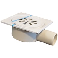 ZOREX Odvod podni H 50 s dva izljeva