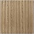 NIKCORP 3D zidni paneli PVC 50 x 50 cm 12 kom., smeđi