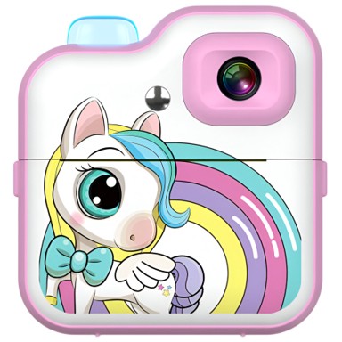MG Dječji instant fotoaparat B3 + 32GB kartica, ružičasta