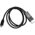 V7 Adapter USB Type-C na DisplayPort V7UCDP-2M, crni