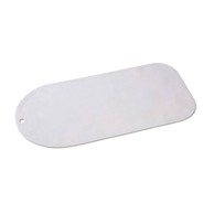 BABYONO Protuklizna podloga 70x35 cm, siva