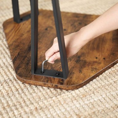 VASAGLE Set stolića za dnevni boravak RUSTIC LNT14BX