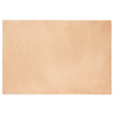 Tepih od umjetnog krzna zeca 120 x 170 cm, poliester, sivo-smeđi