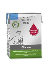 PLATINUM Menu Puppy piletina, 185 g, tetra-pak