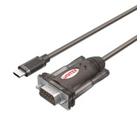 UNITEK Kabel serijski DB-9 1.5 m crni