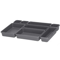 SPRINGOS Set organizatora, sivi