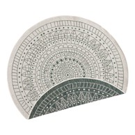 NORTHRUGS Vanjski tepih Porto Ø 140 cm, zelena