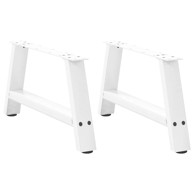 Noge za stolić za kavu u obliku slova A 2 kom bijele