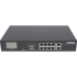 INTELLINET Mrežni preklopnik 561303, 8 x Gigabit Ethernet PoE, za rack ormarić, crni