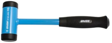 UNIOR Čekić s plastičnim nastavcima 819A, protuodbojni