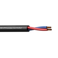 PROCAB Zvučnički kabel CLS225-CCA/1 2x2.5 mm² 13 AWG Cca-s1b,d0,a1 100 m drvena rola crna verzija