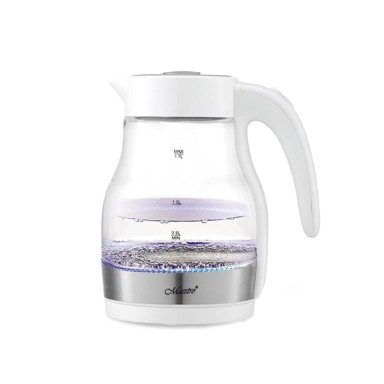 MAESTRO Električno kuhalo Mr061 1,7 L 2200 W, prozirno i bijelo