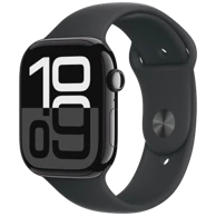 APPLE Pametni sat S10, 46mm, crna, crni gumeni remen, S/M