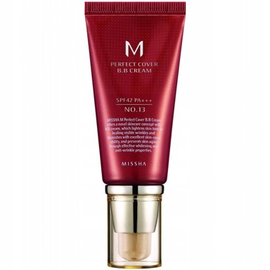 MISSHA BB krema M Perfect Cover BB Cream SPF42/PA++ 13 Bright Beige 50 ml