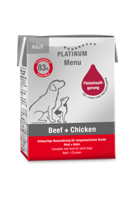 PLATINUM Menu govedina i piletina, 185 g, tetra-pak